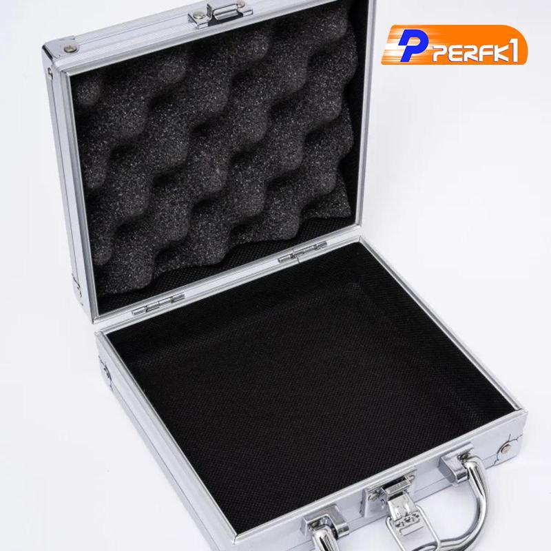 Hộp đựng dụng cụ hợp kim nhôm di động có khóa Hộp đựng dụng cụ sắp xếp nhẹ cho gia đình