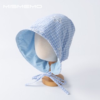MISMEMO Kẻ Sọc Nón Nữ Phong Cách Hàn Quốc Phù Hợp Với Ngọt Ngào Dễ Thương Mũ Nồi Chống Nắng Mũ Che Nắng