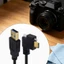 Char 30-300Cm Cáp USB C cường độ công nghiệp Dây dữ liệu bên trái phải có khóa vít Tính năng ngăn chặn ngắt kết nối