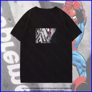 Áo thun mùa hè Spider-Man, quà tặng lý tưởng cho người hâm mộ