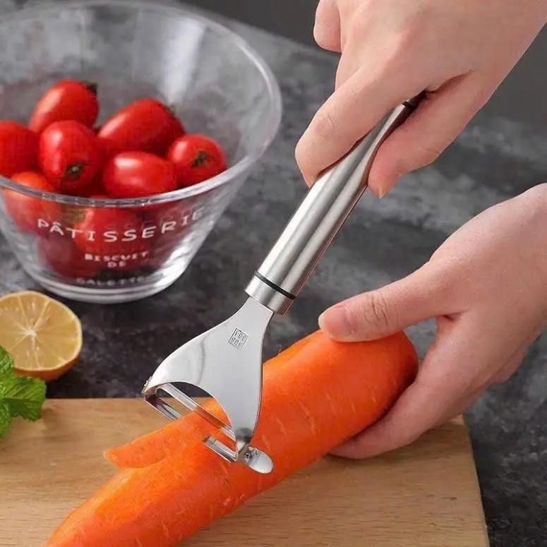 Nạo rau củ hoa quả cầm tay Inox 304  Cao Cấp bào gọt hoa quả cực nhanh, an toàn và bền đẹp. C87 SHOP