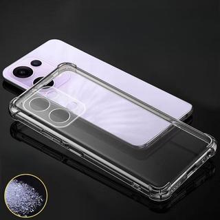 Ốp Chống Sốc Cho OPPO Reno 13 / 13 Pro Và Oppo Reno 13 11 11F 12 12F Pro Plus Reno 8 T 8T 5G A17K 5G 4G, Trong Suốt, Chống Va Đập, Ốp Điện Thoại, Ốp Lưng, Phụ Kiện Mềm