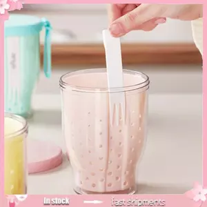 YOI Chống Rò Rỉ Silicon Niêm Phong Nắp Hộp Đựng Trái Cây Cốc Có Bộ Lọc Chèn Và Nĩa Cho Salad Bảo Quản Bữa Ăn Chuẩn Bị