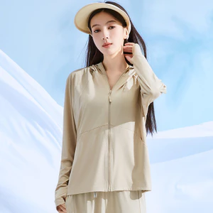 Áo khoác ngoài chống tia UV UPF50+, thiết kế thoáng khí cho nữ