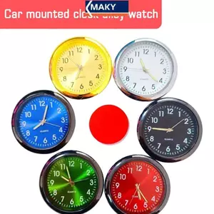 MAKY Mini Đồng Hồ Thạch Anh Ô Tô Clo Dạ Quang Điện Tử Áo Chống Nước Xe Đạp Xe Máy Đồng Hồ Ô Tô Ô Tô Clo Bảng Điều Khiển Clo Trong Ô Tô VN