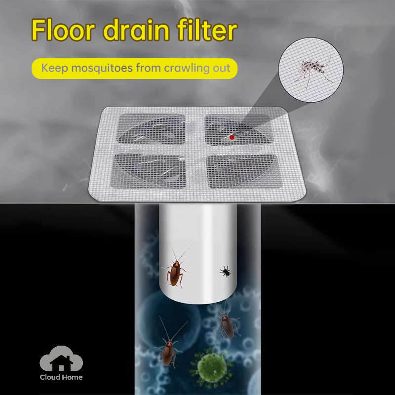 Lưới lọc chống tắc nghẽn cho bồn rửa nhà tắm, lưới lọc dùng một lần cho cống thoát sàn.