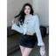 Áo Khoác Ngắn Nữ Phong Cách Trung Hoa Mới Nhất cho Xuân Thu - Cardigan Bên Ngoài Thời Trang
