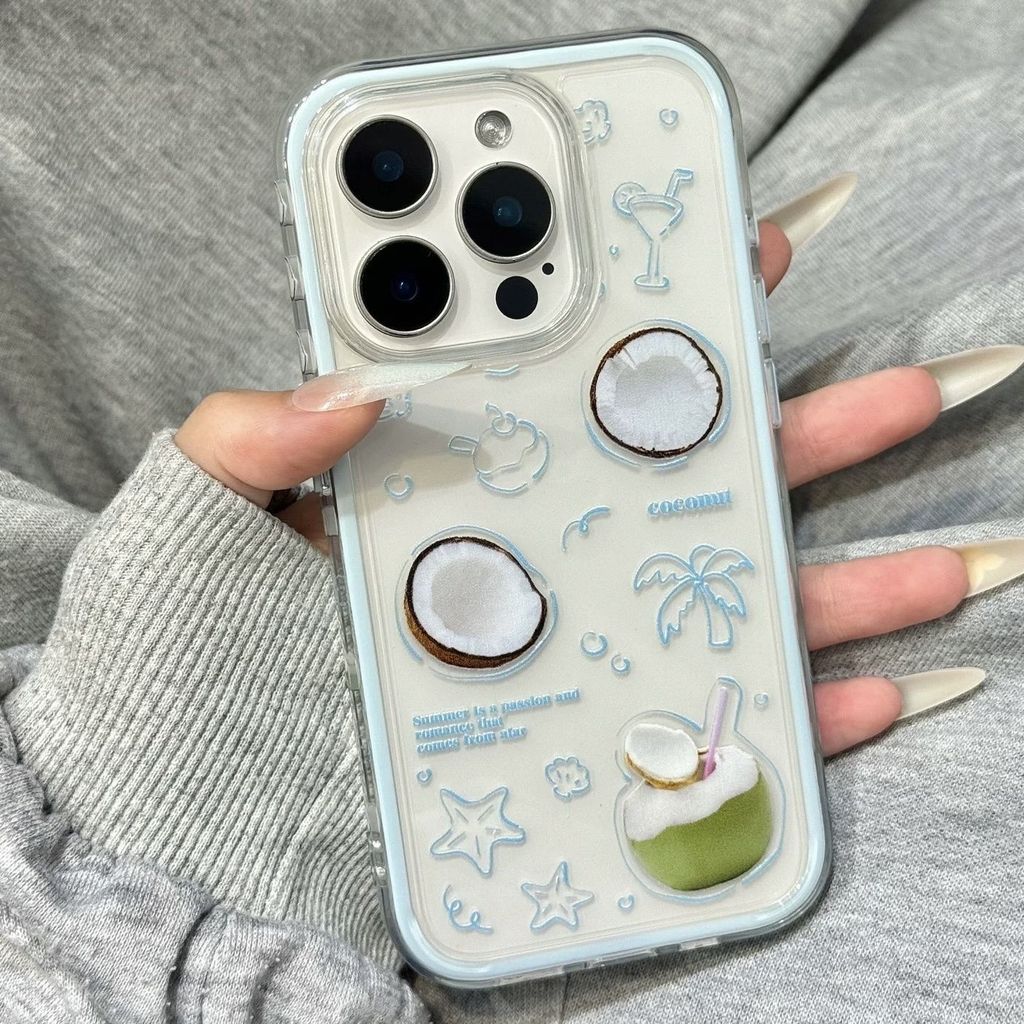 Vỏ điện thoại hoa tươi phù hợp iPhone 17 Pro Max, 16 Plus, 12 Pro, 11 Pro thiết kế 3trong