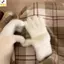 Găng Tay Giả Chồn Nhung Năm Ngón Ấm Áp, Phù Hợp Mặc Ngoài Trời Và Đi Xe Đạp