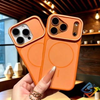 Ốp Điện Thoại Từ Tính Mờ Sang Trọng Cho IPhone 17 Pro Max 12 13 14 15 16 Pro Max 11 Vỏ Khung Mềm Vỏ Chống Sốc