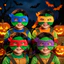 Hoạt Hình Thiếu Niên Đột Biến Ninja Rùa Mặt nạ Trang Trí Tiệc Quà Tặng Sinh Nhật Halloween Mát Phụ Kiện Trang Trí Cho Bé Trai Đồ Chơi