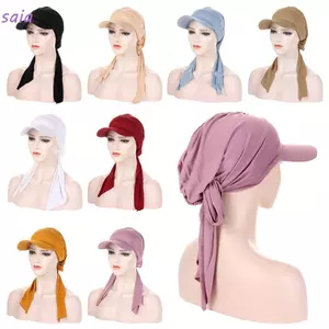 SAIA Quấn Mũ Trùm Đầu Thời Trang Mũ Quấn Đầu