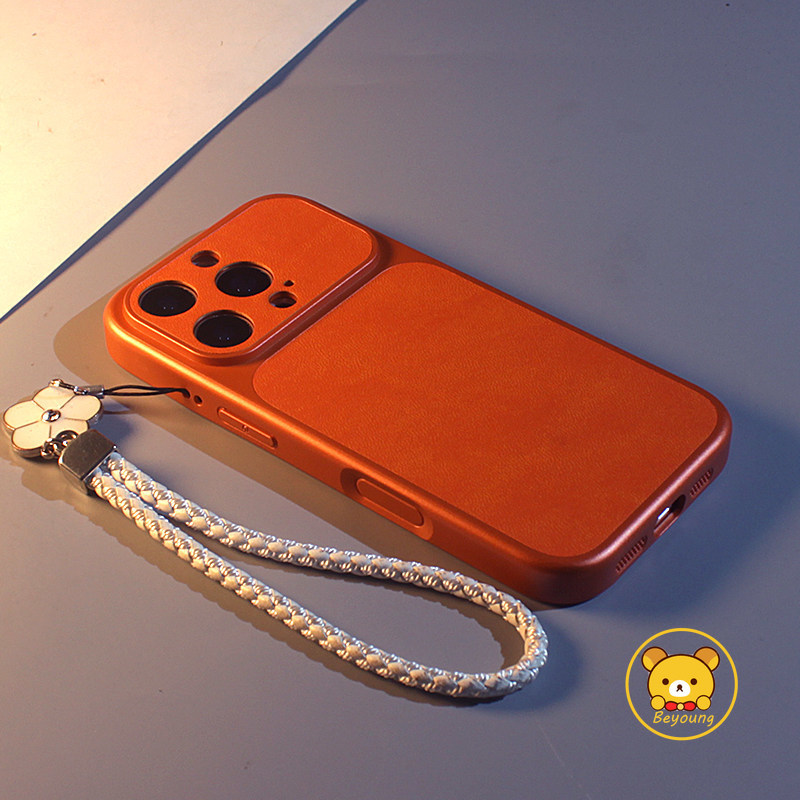 Ốp Điện Thoại Da PU Trắng Cho Redmi K90 Pro Max K80 K70 K70E K60 K60E K50 Ultra K50i K40 K40S Turbo 5 Max 4 Pro 5G 4G Vỏ Mềm Mờ Đơn Giản Dễ Thương Có Vòng Tay