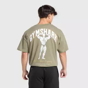 Áo thun unisex cổ tròn chất liệu dày 200GSM, phù hợp cho thể dục thể hình, size từ XS đến 3XL