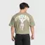 Áo thun unisex cổ tròn chất liệu dày 200GSM, phù hợp cho thể dục thể hình, size từ XS đến 3XL