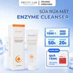 Sữa Rửa Mặt Pharmaform Enzyme Cleanser Gel Làm Sạch Da, Hỗ Trợ Tẩy Tế Bào Chết, Cấp Ẩm 150ml