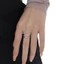Nhẫn Mở Chữ Thập Zircon Nữ - Mạ Vàng Có Thể Điều Chỉnh - Nhẹ Sang Trọng Ins Hợp Thời Trang Tối Giản Sang Trọng Sang Trọng Nhẫn Đa Năng