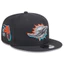 Mũ snapback 9FIFTY Miami Dolphins kỷ nguyên mới 2024, thêu đa sắc màu, điều chỉnhsize - Phù hợp che nắng và thời trang cho cả nam và nữ.