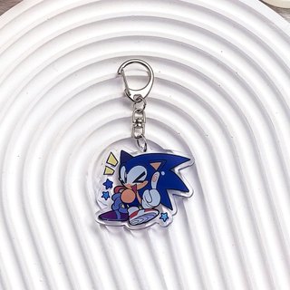 Bilibili Sonic the Hedgehog Acrylic Keychain