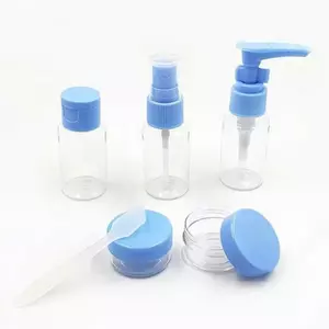 Bộ Triết Mỹ Phẩm 5 Món MiNi, Sét Đựng Mỹ Phẩm, Dầu Gội, Sữa Tẩm Đi Du Lịch, Giã Ngoại