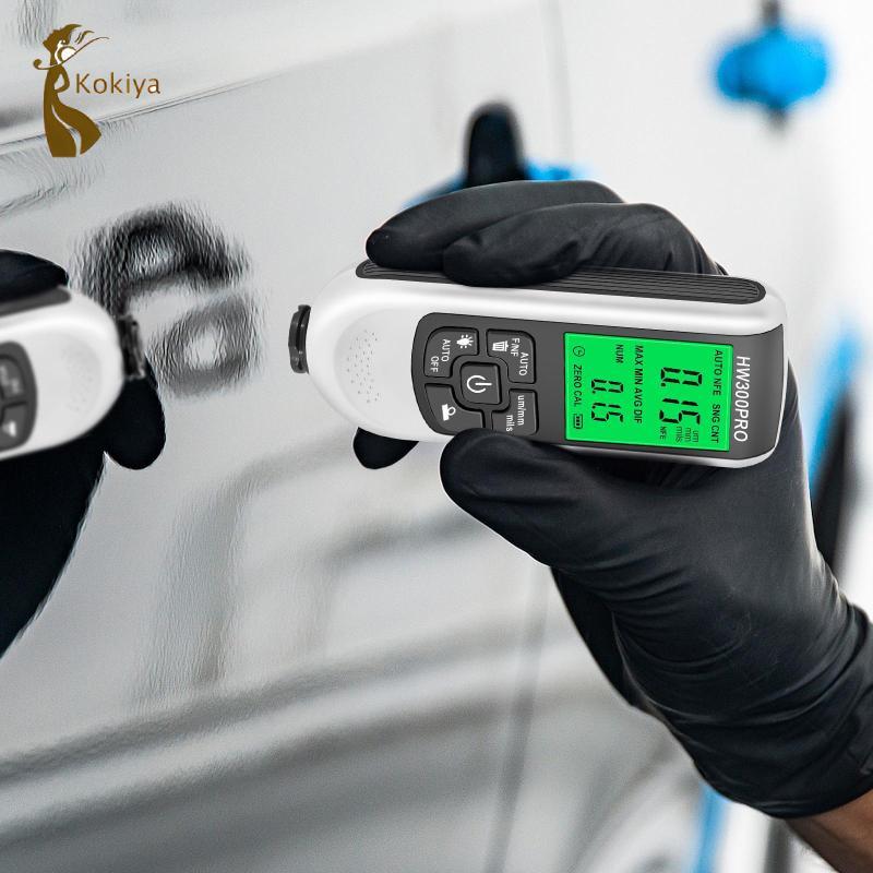 Máy đo độ dày sơn di động 0 ~ 2000Um Độ phân giải 1M Máy kiểm tra độ chính xác cao cho ô tô