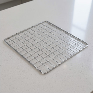 Thép không gỉ 304 Giá Chiên Không Khí Làm Mát Thoát Nước Nướng Khay Hấp Thực Phẩm Lưới Nhà Bếp