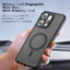 Ốp Lưng Cho Oppo Reno 14 15 F pro Reno15F 15pro 15promax 14F 14pro Chống Trầy Xước Trong Suốt Mờ Có Từ Tính Vỏ Điện Thoại Chống Sốc Bảo Vệ Mặt Sau Cứng Chống Vân Tay