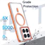 Ốp Lưng Cho Xiaomi 15 Ultra 14T PRO Redmi NOTE 14 5G 13 5G Note 12 4G Trong Suốt Từ Tính Sạc Không Dây Vỏ Điện Thoại acrylic Bảo Vệ Ống Kính Chống Sốc Mặt Sau Cứng