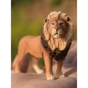Đức Sile Động Vật Chính Hãng Mô Hình Gấu Trúc Lớn Hổ Sư Tử Hà Mã Voi Cheetah Hươu Cao Cổ Rhino Đồ Chơi