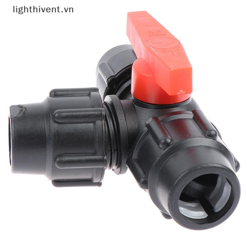 [lighthivent] Van kết nối nhanh ba chiều PE Van nhựa Van loại chữ T (VN)
