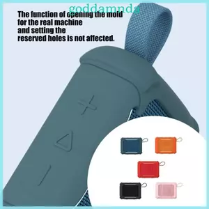 GODD Vỏ Silicon Mềm Cho GO 5 Loa Mini Ốp Lưng Hoàn Hảo Phù Hợp Dễ Dàng Lắp Đặt Vỏ Chống Trầy Xước