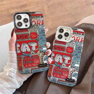 Ốp Lưng Cho Samsung Galaxy A07 A06 A05 A04 A03 A02S A17 A16 A15 A14 A13 A12 A25 A23 A22 A20 A35 A31 A30 A55 A52 A51 A50 Mạ Acrylic IMD Ốp Lưng Họa Tiết Chữ CYIM381