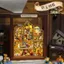 618 Smart Fun House DIY Handmade Cabin Neil Workshop Khối xây dựng thu nhỏ Phong cách thị trấn nhỏ Quà tặng giới hạn sáng tạo 0429