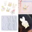 Unstop * Khuôn Silicon Cho DIY Handmade Trang Sức Động Vật Khuôn Epoxy Dành Cho Người Hâm Mộ DIY