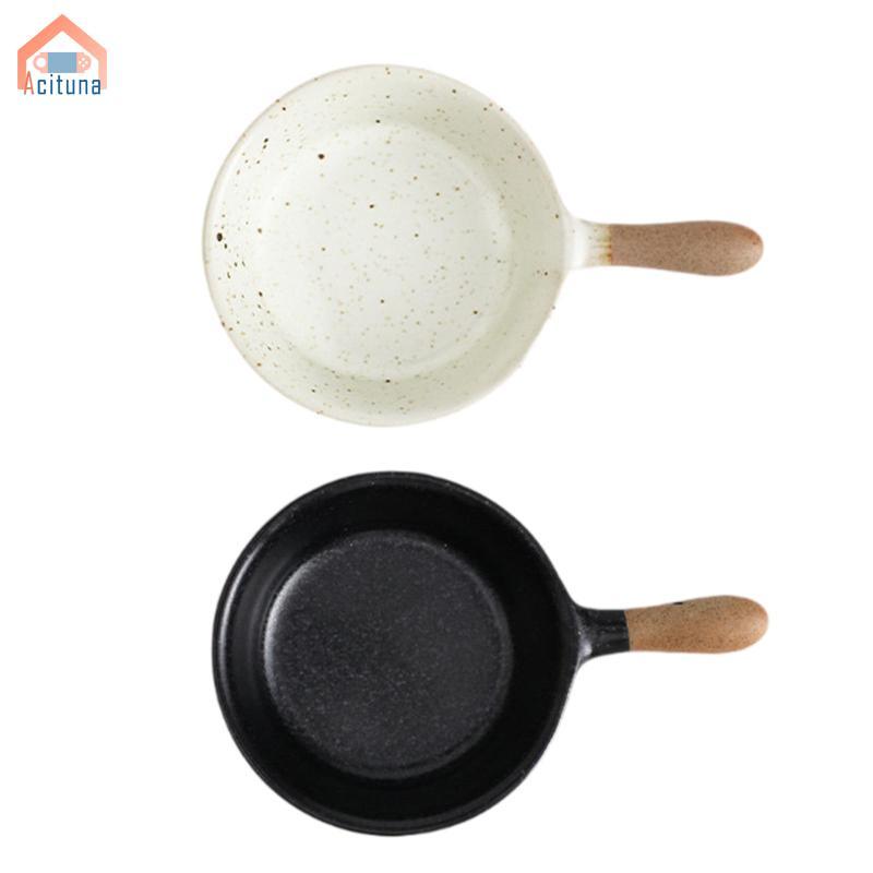 Bát nhúng gốm trắng có tay cầm Món ăn nhẹ nhỏ Đĩa gia vị Bộ đồ ăn Khay đựng nước sốt cho nhà hàng Sushi và gia đình