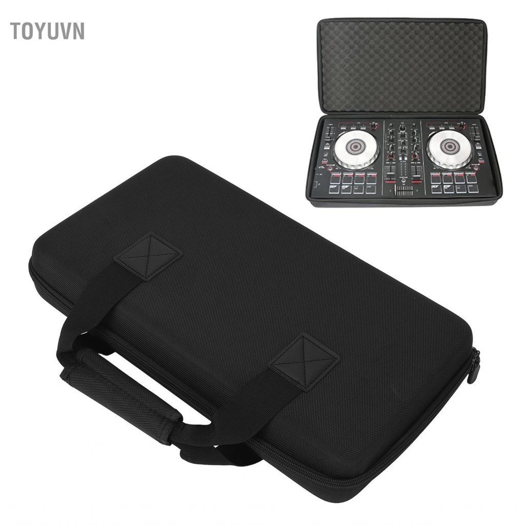 toyuvn Irfora DJ Controller Hard Case Các thiết bị tương thích Giữ an toàn Khóa kéo đôi Đệm xốp Tay cầm tiện lợi cho DDJ FLX4 400 SB2 SB3 RB