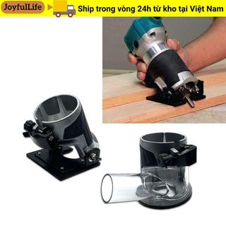 Đế định tuyến JOYFULLIFE, Đế cắt phay hợp kim nhôm chống bụi, Bộ phận dụng cụ điện bền chất lượng cao Giá đỡ phay