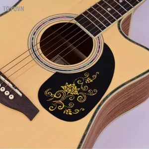 Toyuvn Fangzi Guitar Tự Dính Pickguard Chống Trầy Xước cho 2 Chiếc Acoustic 40/41 Inch