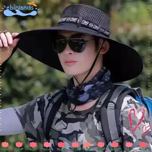 Mũ chống nắng EBINLANDS, Kem chống nắng và che nắng rộng 15cm Mũ làm việc nông nghiệp, Mũ xô thoáng khí khô nhanh chống tia cực tím