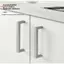 TRTR 10-33CM Tay Cầm Tủ Inox Vuông Tủ Ngăn Kéo Tủ Kéo Phòng Tắm Núm Cửa Nội Thất Tay Cầm Nhà Bếp VN