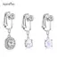 AqToCna 1 Giả Bụng Nút Nhẫn Giả Bụng Xuyên Thái Kẹp Trên Umbilical Không Rốn Giả Cướp Biển Bướm Sụn Bông Tai Kẹp Trang Sức Cơ Thể Quà Tặng AqToCna
