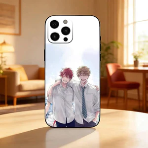 Ốp Điện Thoại Tình Yêu Anime TP-2 G-Given Cho iPhone17,16,15,14,13,12 Plus, Max Mềm Silicone Đen Cover