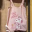 Túi Tote Snoopy Màu Hồng Nữ Dung Tích Lớn Hoạt Hình Dễ Thương Một Vai Sinh Viên Di Động ins Phong Cách Di Động
