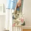 E-WOITD Ins Bento Túi Vải Tote Thời Trang Thời Trang Ra Mắt Nhân Viên Văn Phòng Có Cơm Mẹ Hộp Cơm Túi E-WOITD