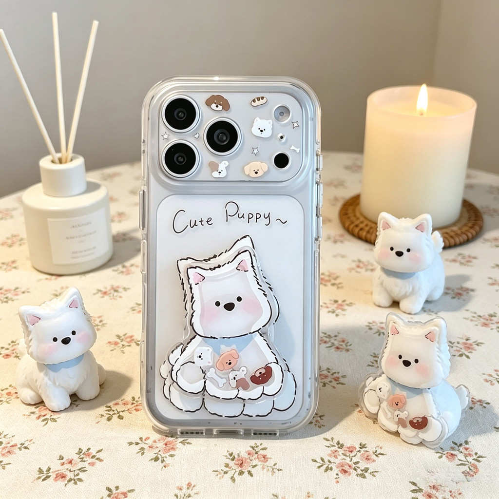 【Giao hàng nhanh】Ốp Điện Thoại Thỏ Miffy Chấm Bi Cho IPhone 17 Pro Max 17 16 15 14 ốp lưng iphone