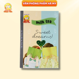 Tập Sinh Viên Thuận Tiến Milk Tea 200 Trang – Vở 4 Ô Ly Ngang, Giấy 80gsm