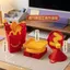 Maimen Đậu Thìa 3D In Lụa Không Dính McDonald 's Bean Thìa Đậu Đậu Thìa Hộp Bảo Quản Đậu Đánh vần Lưu Trữ Thần 5.5