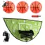 Trampoline Bóng Rổ Hoop Trampoline Khung Bóng Rổ Trampoline Bóng Rổ Vòng Bộ Xanh