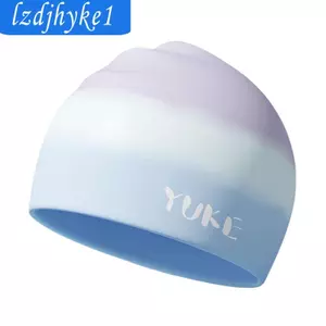 Mũ Bơi Nữ Mũ Bơi Di Động Chống Thấm Nước Cho Tóc Dài Và Ngắn Silicone Mũ Bơi Co Giãn Cho Du Lịch Đi Biển