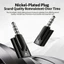 Char 2-Count 3 5mm Nam Nữ Sang USB C Nữ Chuyển Đổi Chống Ồn Truyền